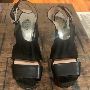 Michael Michael Kors Black Heels Size 9